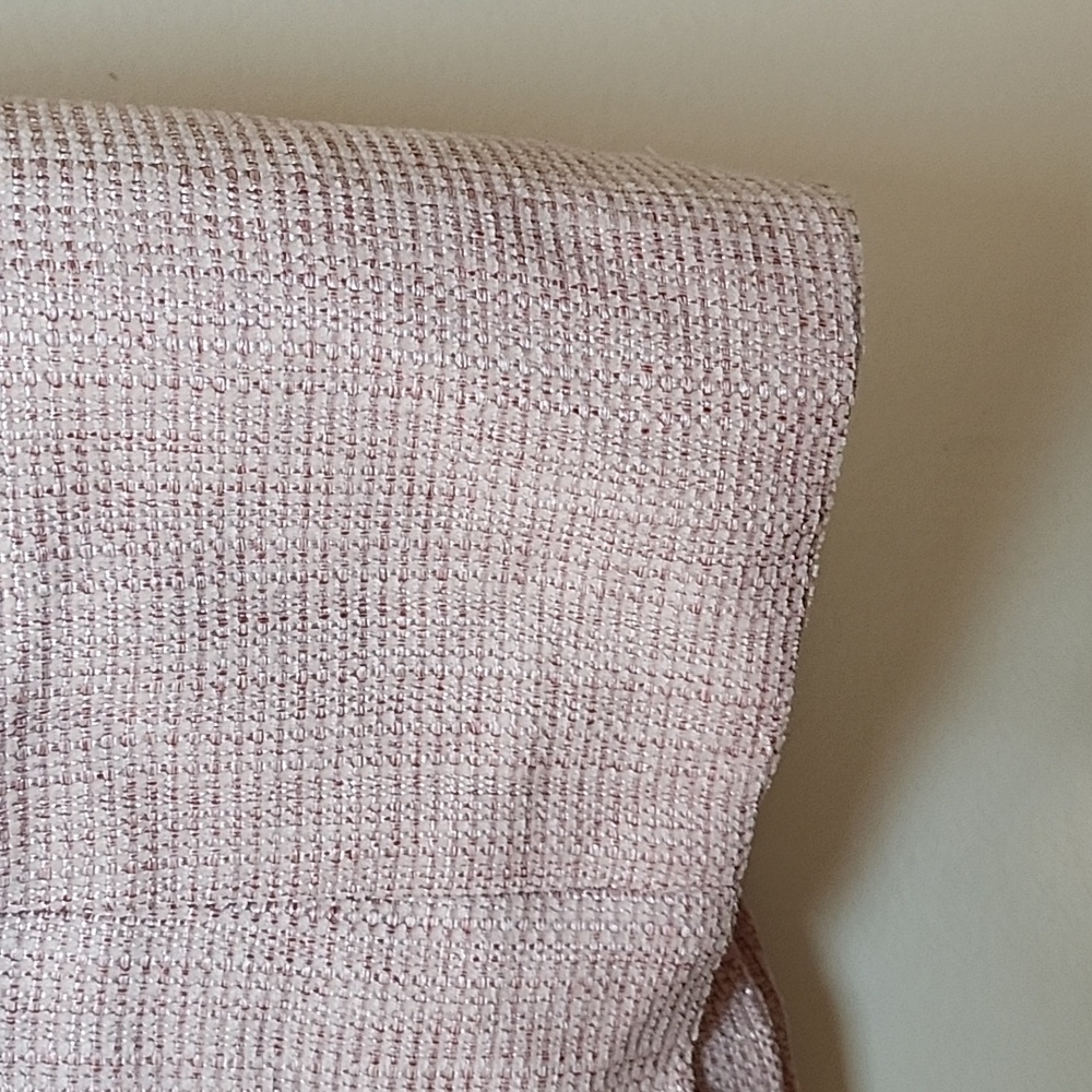 Taylor Tillman Classic Pink Tweed Sleeveless Double-Breasted Blazer Tiff Dress M - Picture 11 of 16